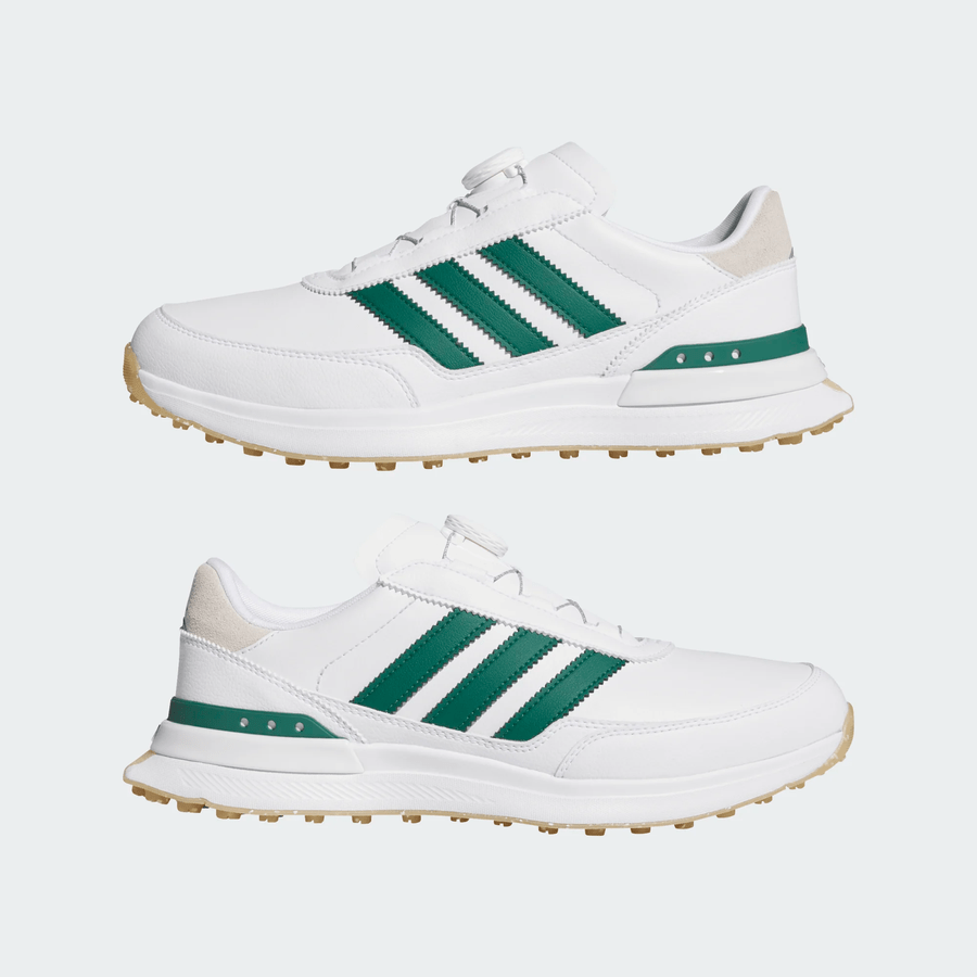 Adidas S2G 26 BOA Spikeless Golf Shoes - White/Green