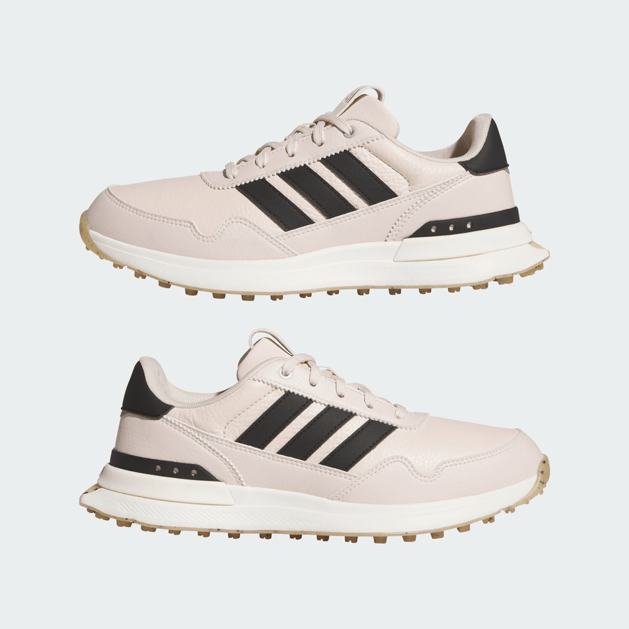 Adidas Ladies S2G 26 Leather Spikeless Golf Shoes - Pink/Black