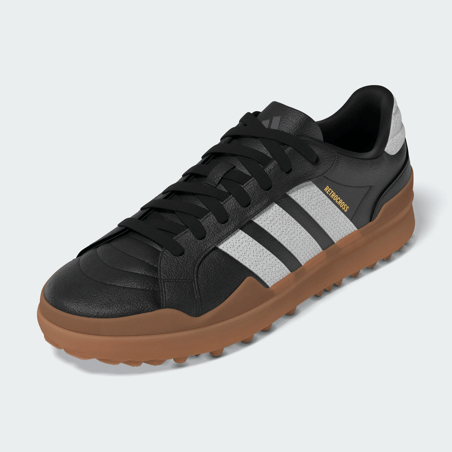 Adidas Retrocross Gripmore Spikeless Golf Shoes - Black/White