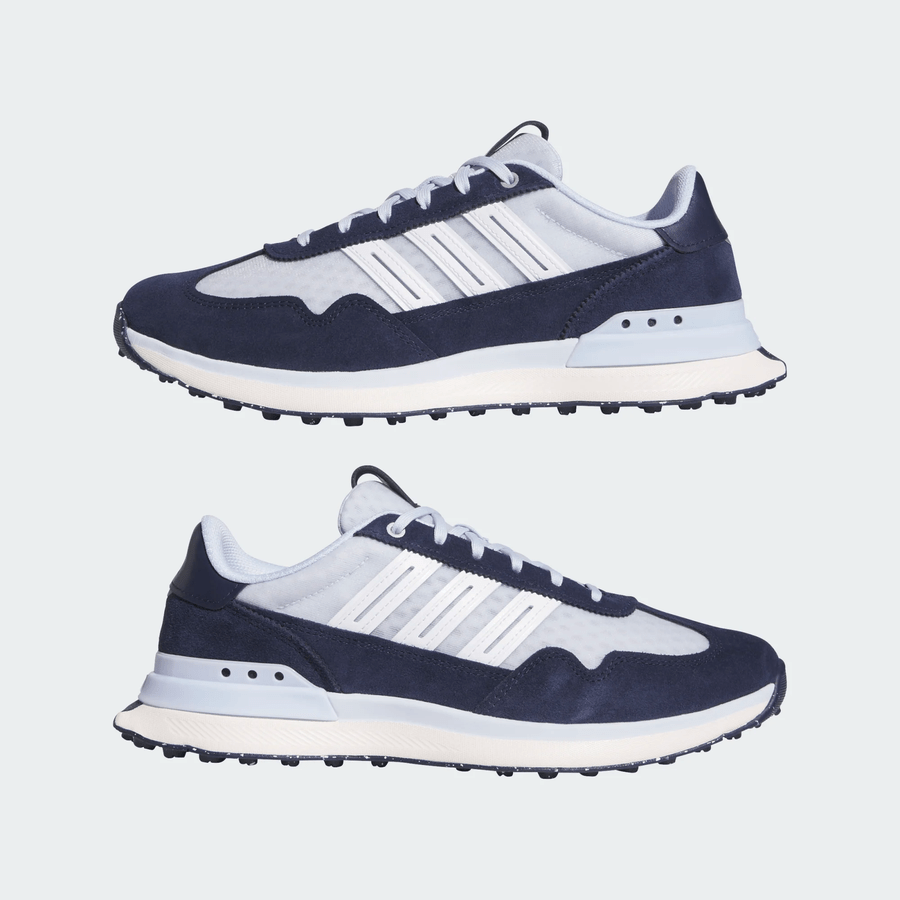 Chaussures de golf Adidas S2G Vent sans crampons - Blanc/Marine