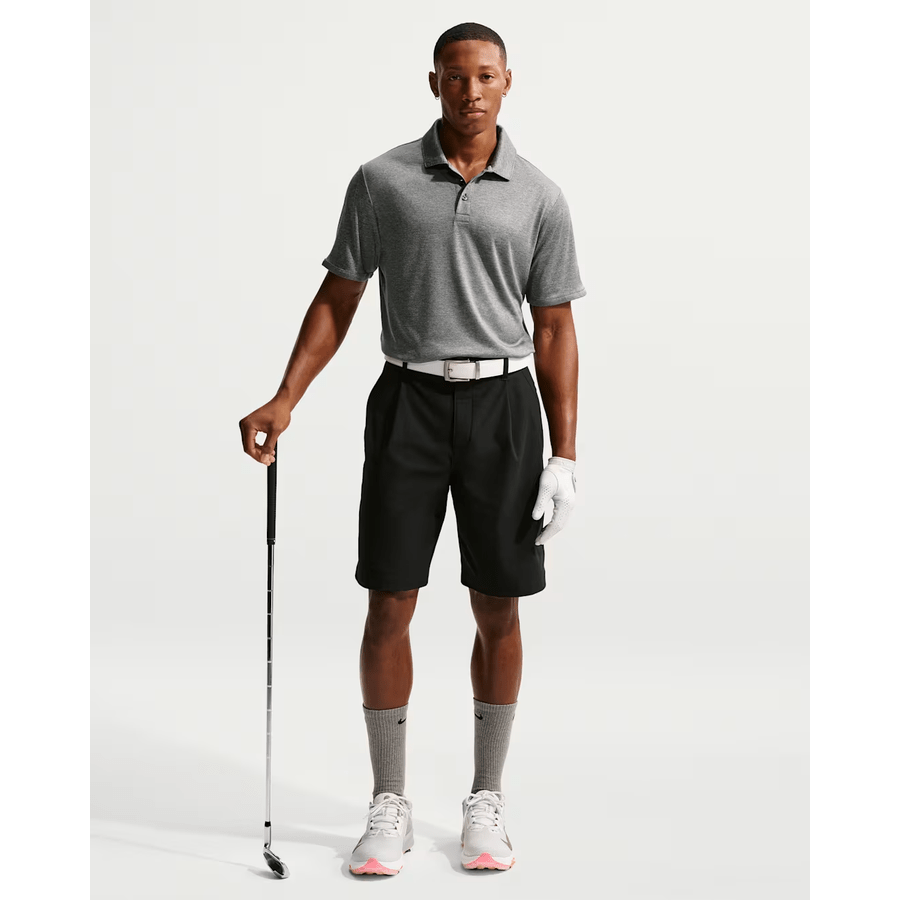 Nike Dri-FIT Par Heather Short-Sleeve Golf Polo