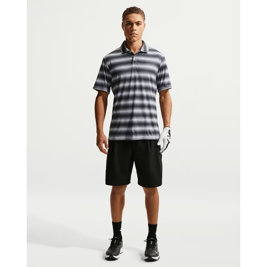 Nike Dri-FIT PAR Stripe Short-Sleeve Golf Polo