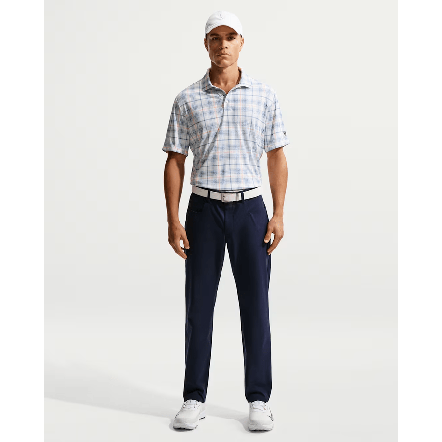 Nike Par Dri-FIT Tartan Short-Sleeve Golf Polo