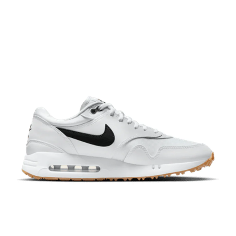 Nike Air Max 1 '86 OG G Spikeless Golf Shoes - White/Brown