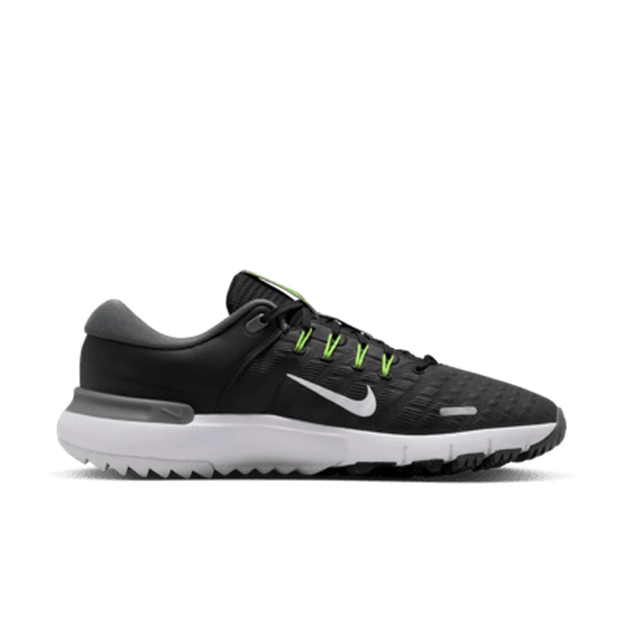 Nike Free Golf NN Spikeless Golf Shoes - Black/White