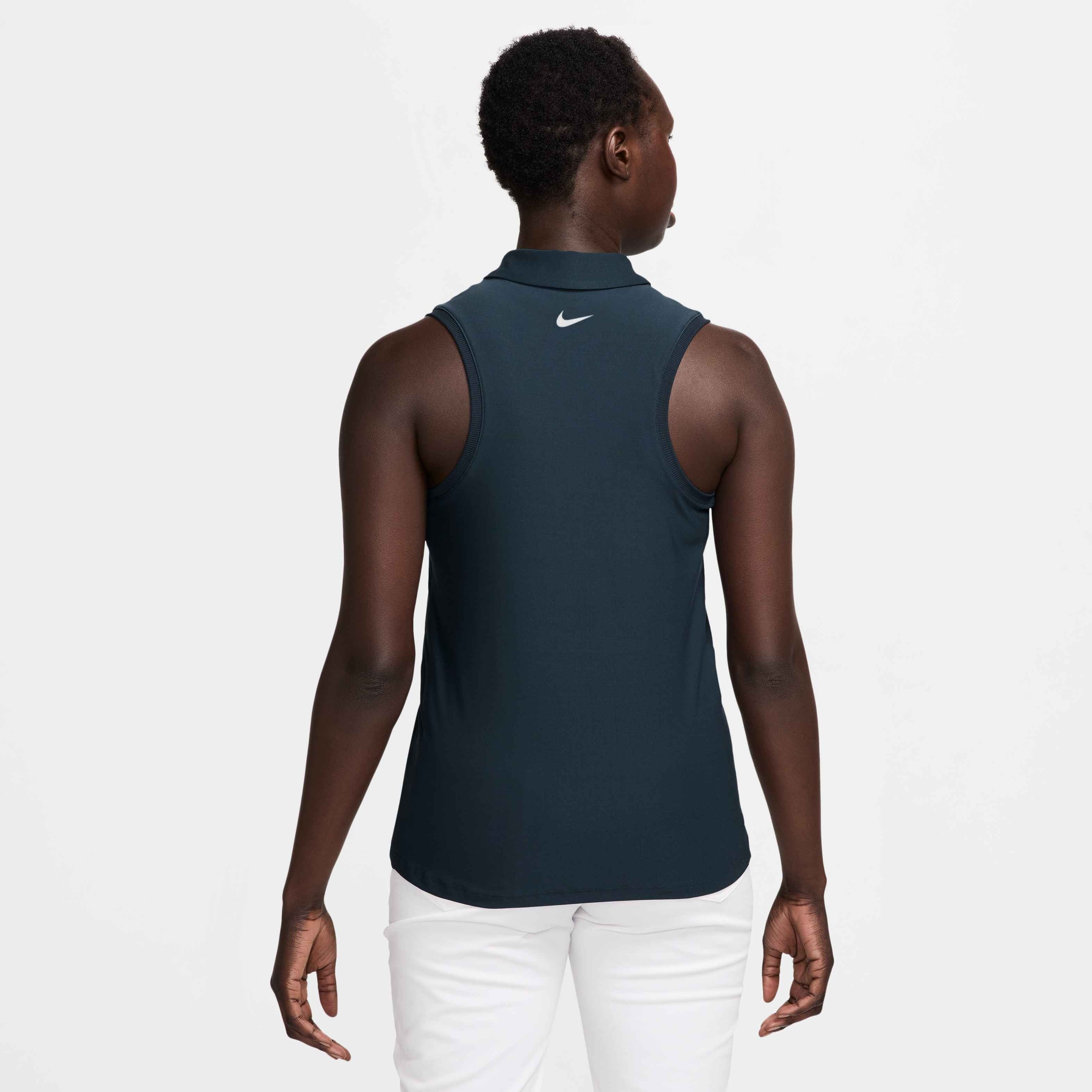 Nike Ladies Dri-FIT Victory Sleeveless Golf Polo
