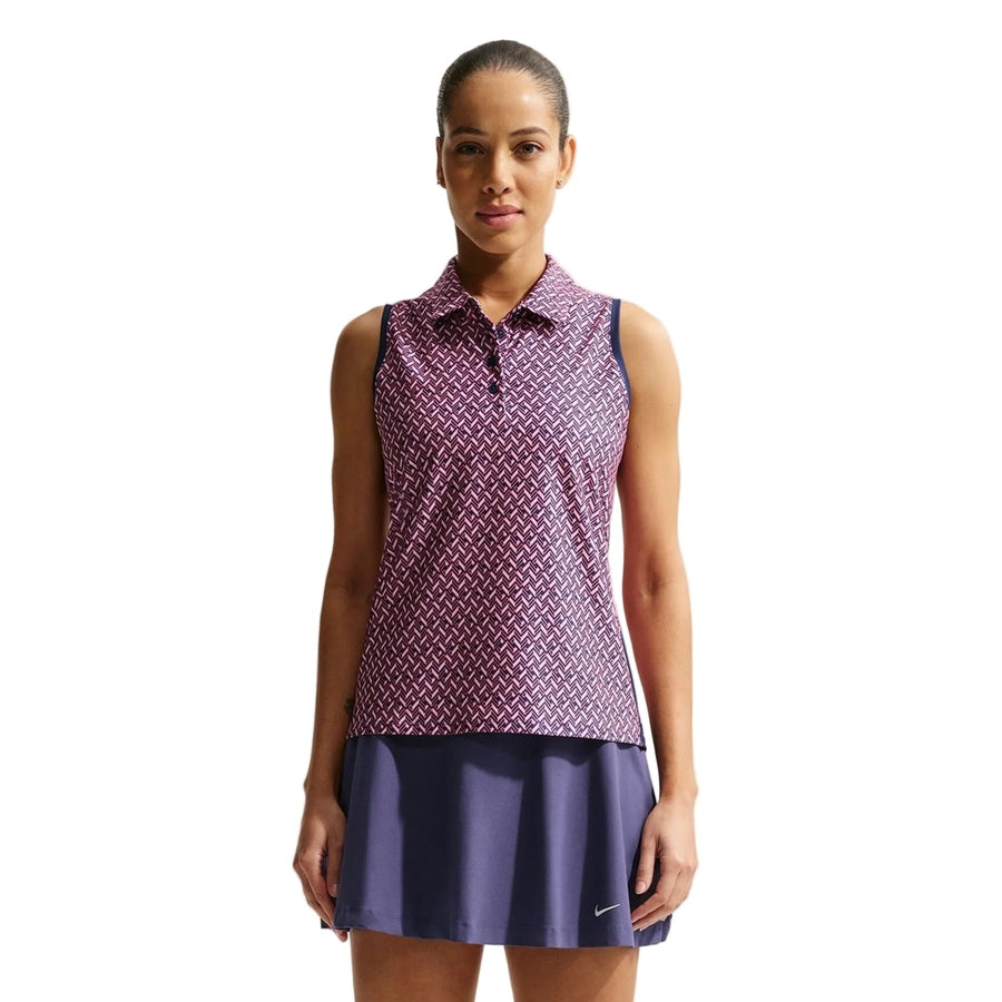 Nike Ladies Dri-FIT Victory Sleeveless Golf Polo