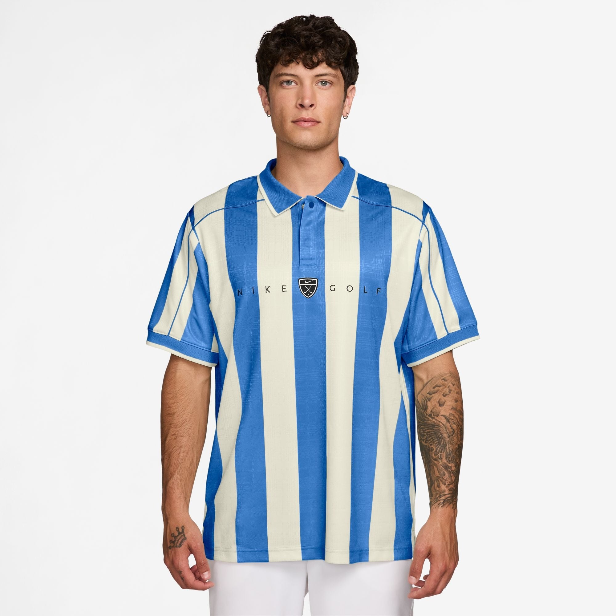 Polo de golf Nike Dri-FIT FF à manches courtes, coupe ample