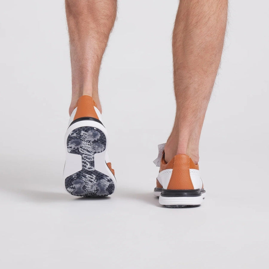 Puma Arnold Palmer Royale Wingtip Golf Shoes - Brown