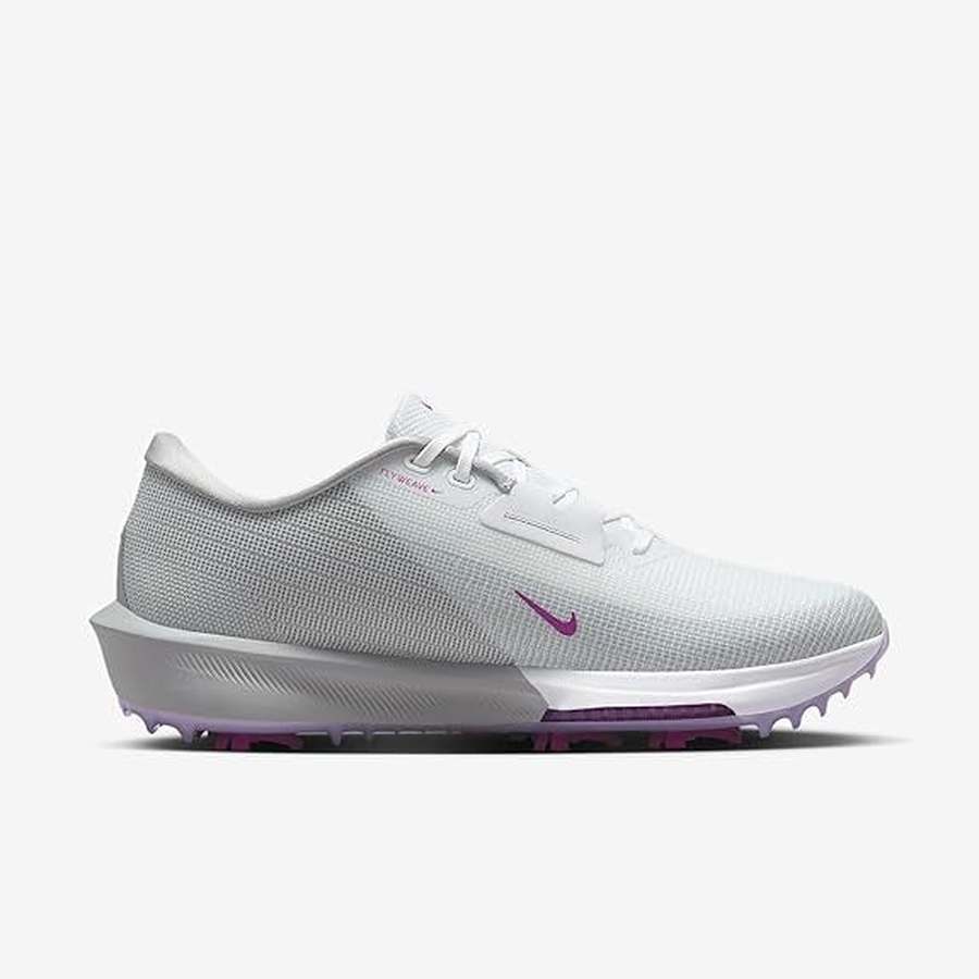 Nike Infinity Tour 2 Golf Shoes - White/Purple