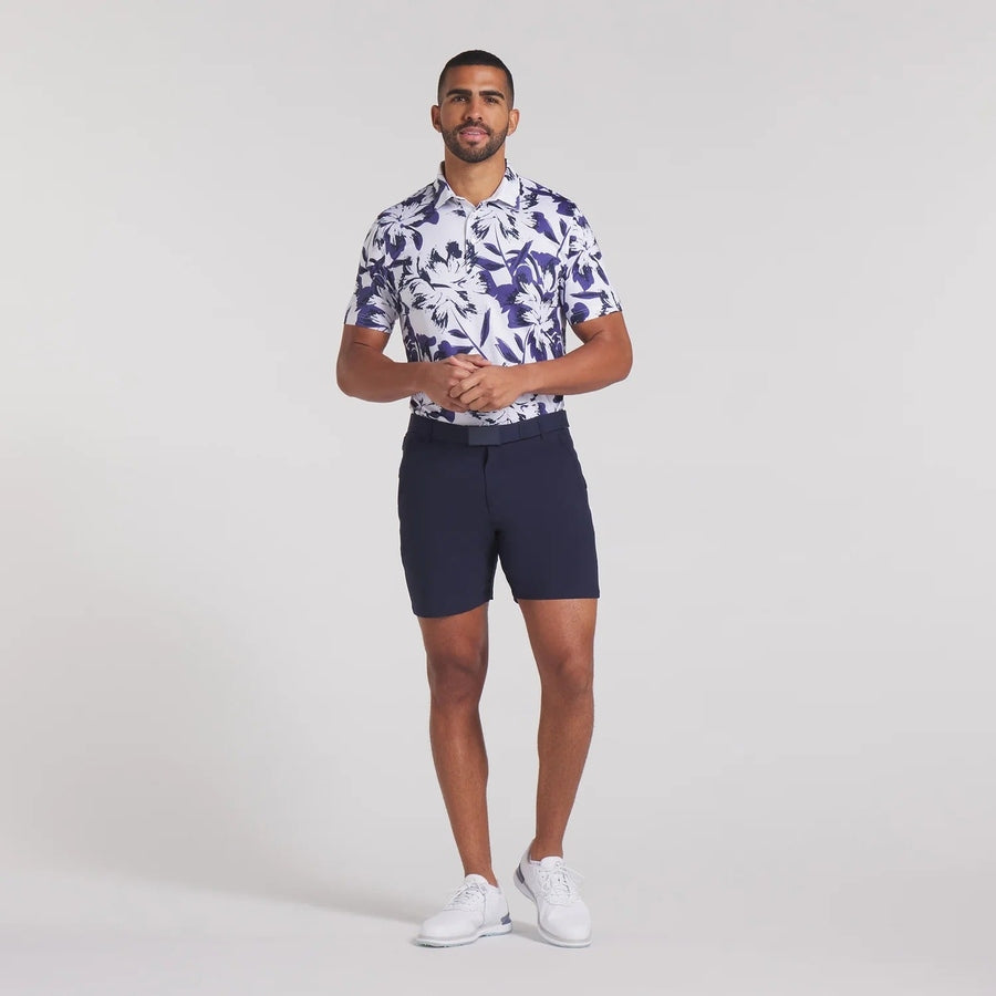 Puma MATTR Broken Flower Golf Polo - White