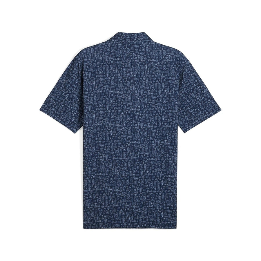 Puma Golf X AP Sketch Polo - Navy