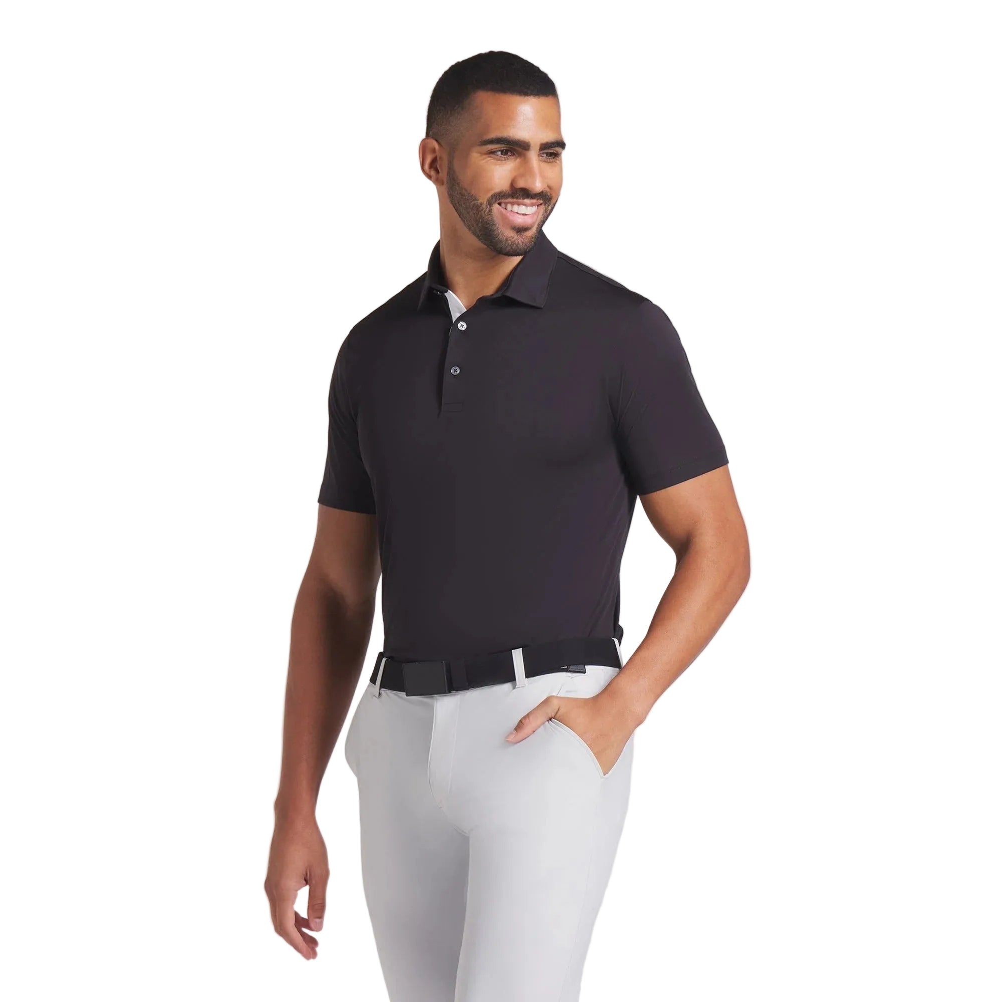 Puma Pure 2.0 Golf Polo - Black