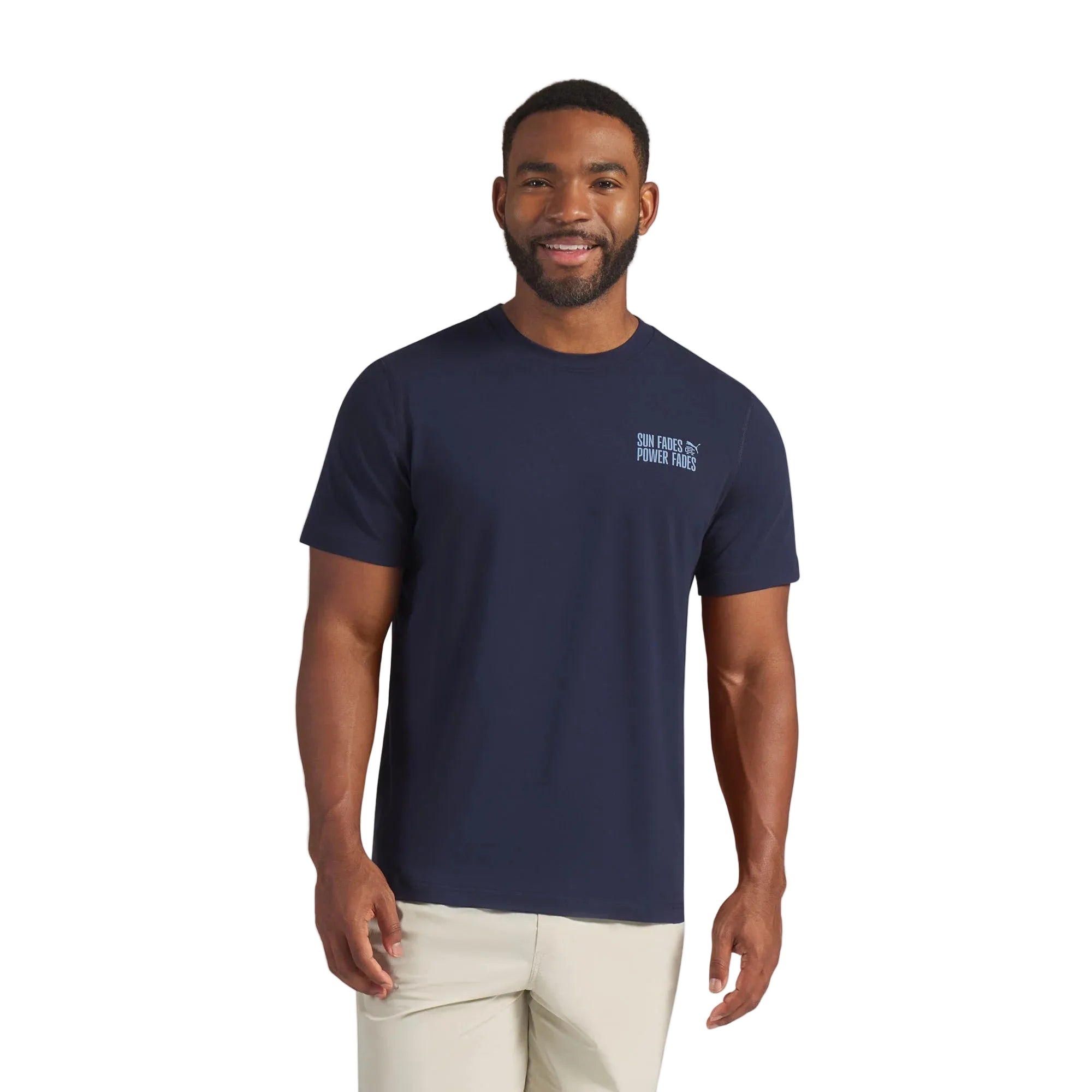 Puma x Reigning Champ Lifestyle Golf T-Shirt - Navy