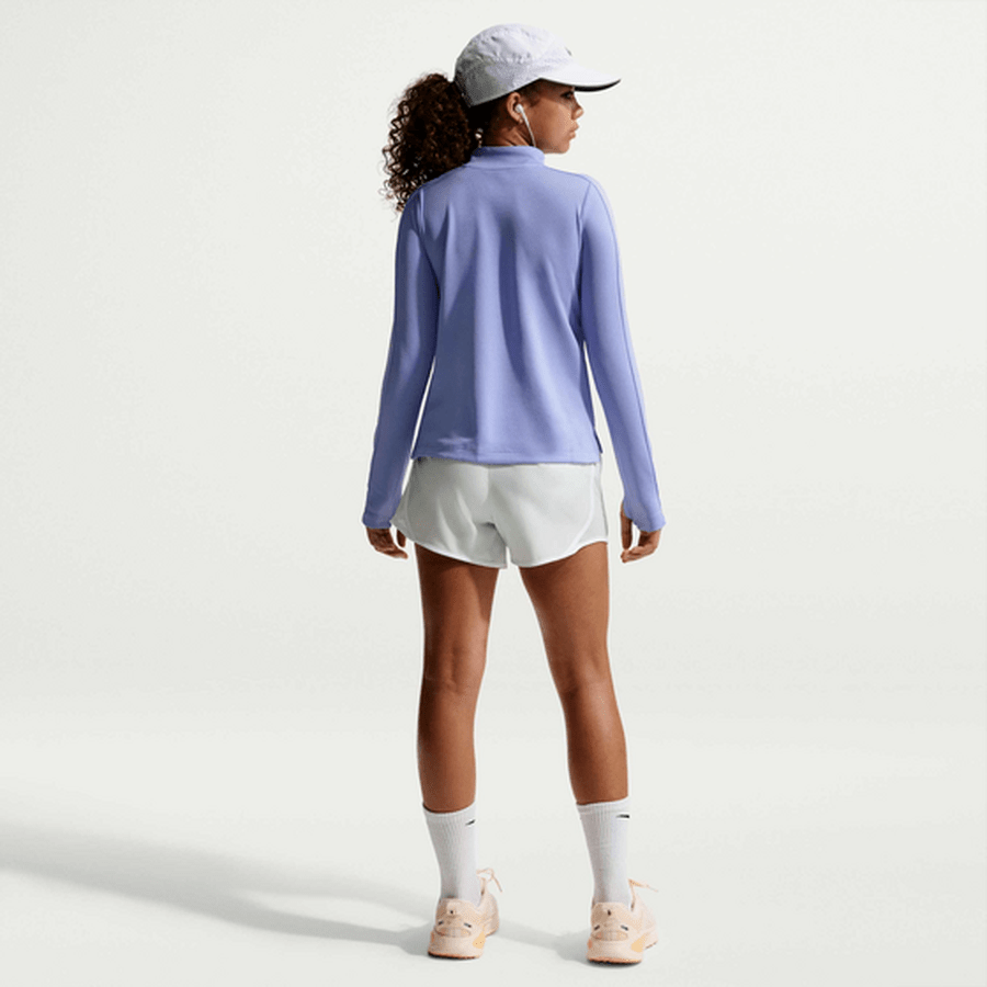 Haut Nike Dri-FIT à manches longues pour fille, 1/4 zip