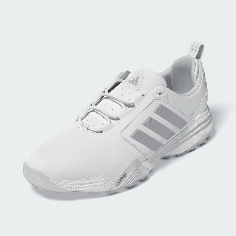 Adidas Ladies Adipower 26 Spikeless Golf Shoes - White/Silver