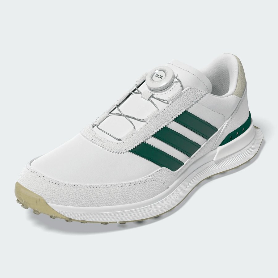 Adidas S2G 26 BOA Spikeless Golf Shoes - White/Green