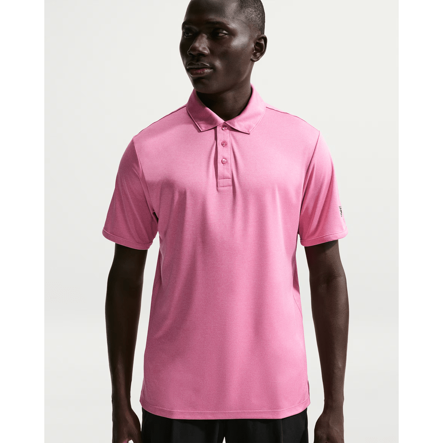 Nike Dri-FIT Par Heather Short-Sleeve Golf Polo