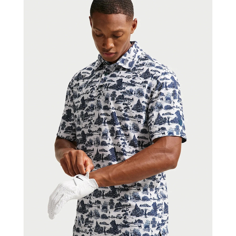 Nike Dri-FIT Toile Short-Sleeve Golf Polo