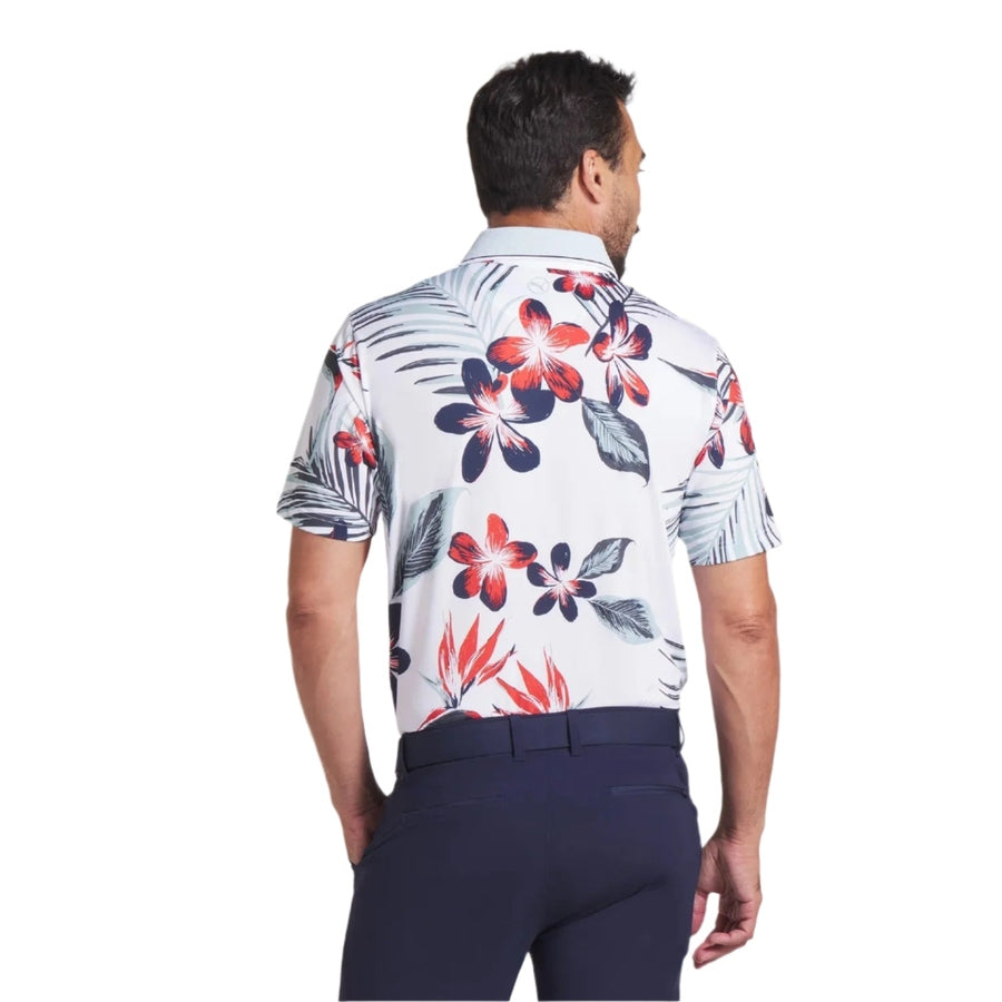 Puma Golf MATTR Luau Polo - White
