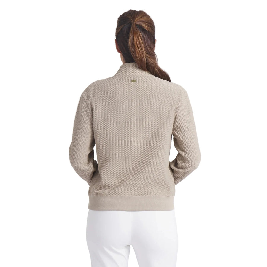 Puma Ladies Boulder 1/2 Snap Pullover - Coffee