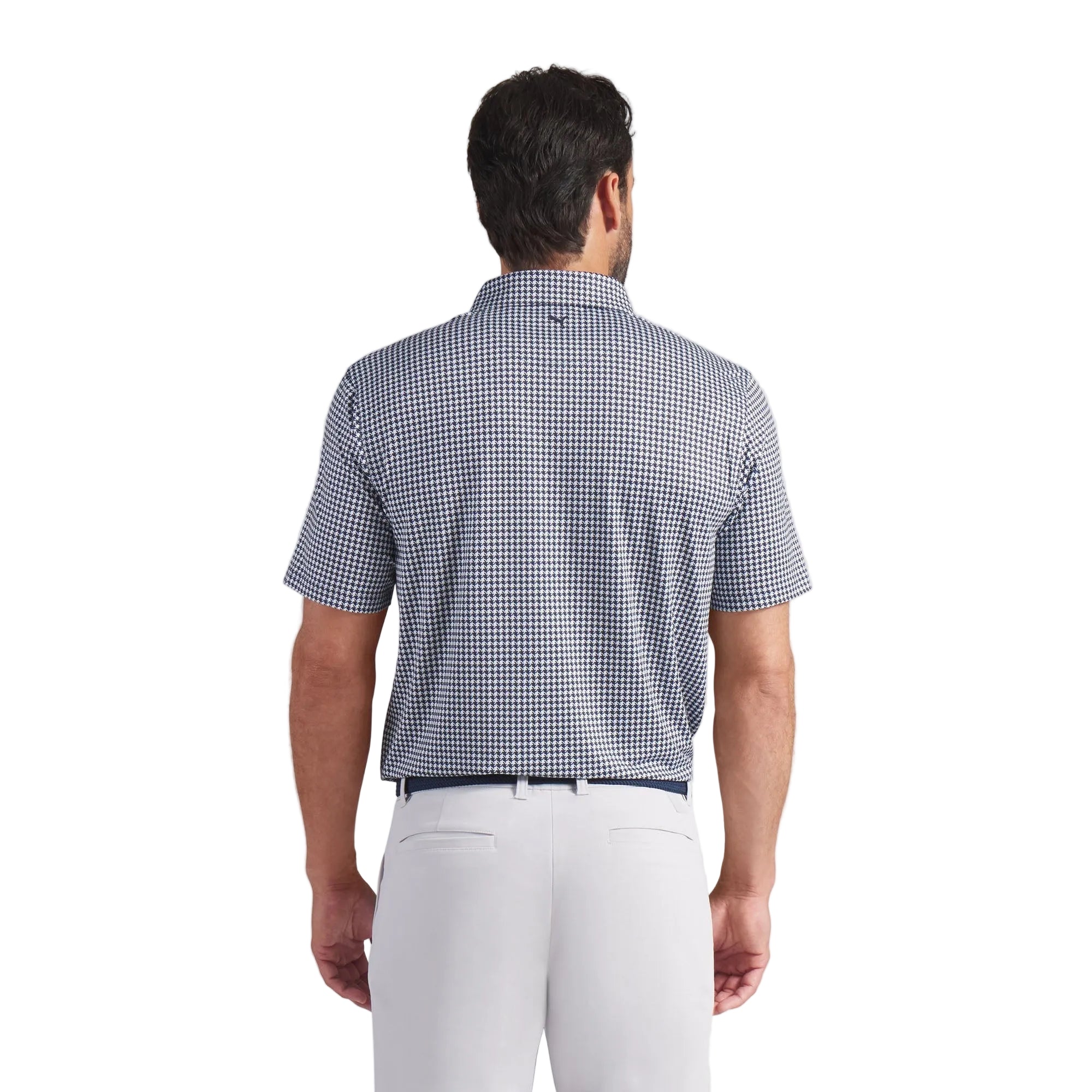 Puma CLOUDSPUN Mono Check BN Golf Polo - Navy