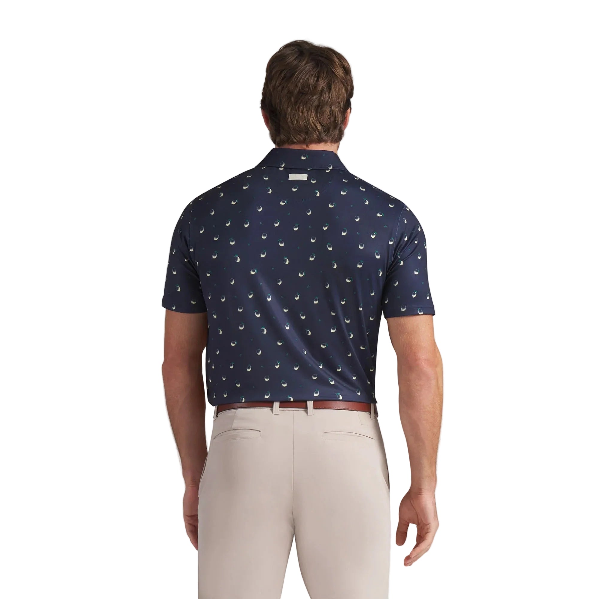 Puma x AP CLOUDSPUN Lemon Golf Polo - Navy
