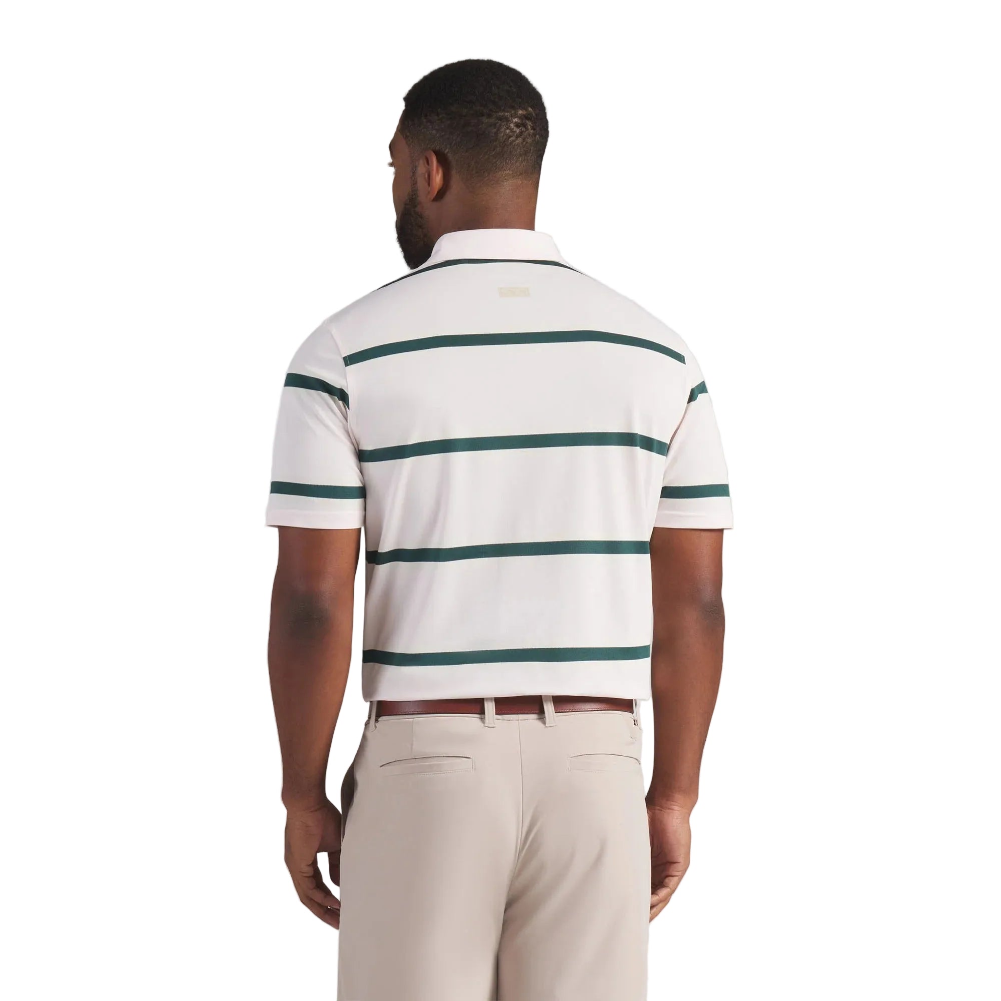 Puma x AP Pique Stripe Golf Polo - Rose