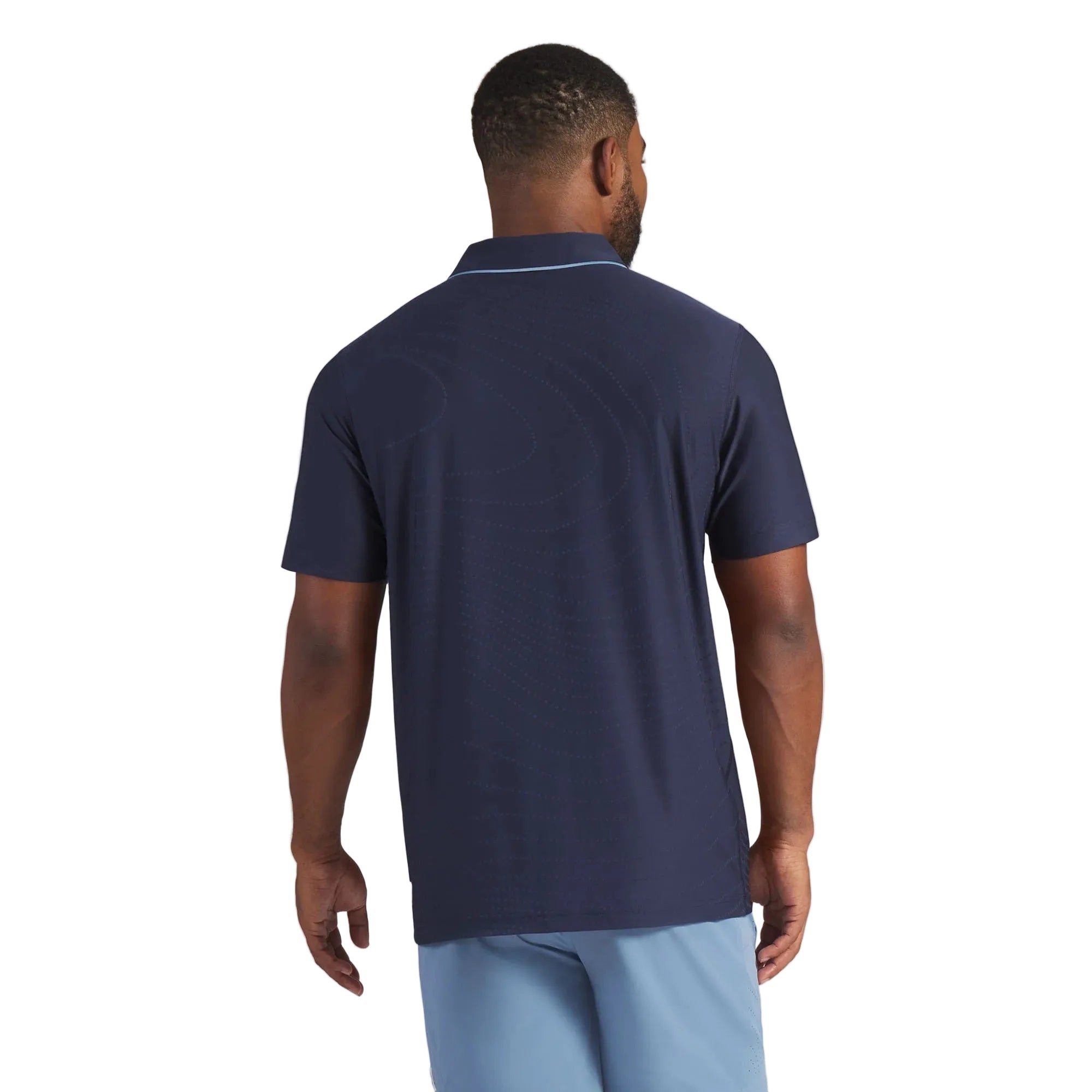 Puma x Reigning Champ Jacquard Golf Polo - Navy
