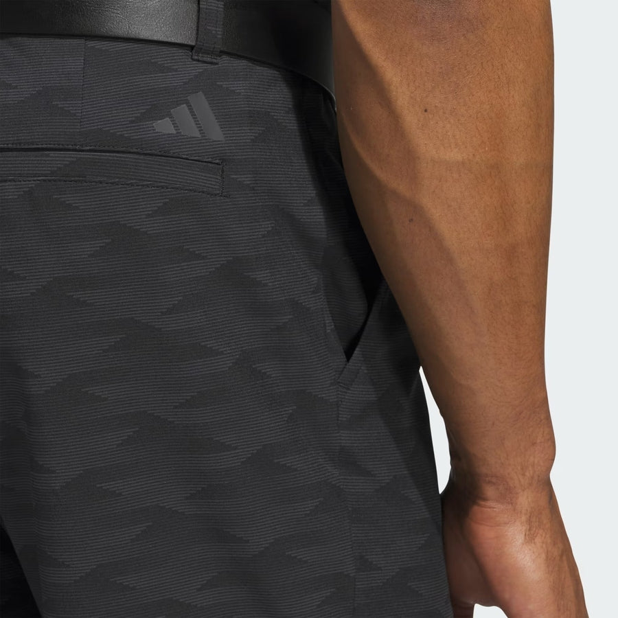 Adidas Ultimate365 Printed Golf Shorts - Black