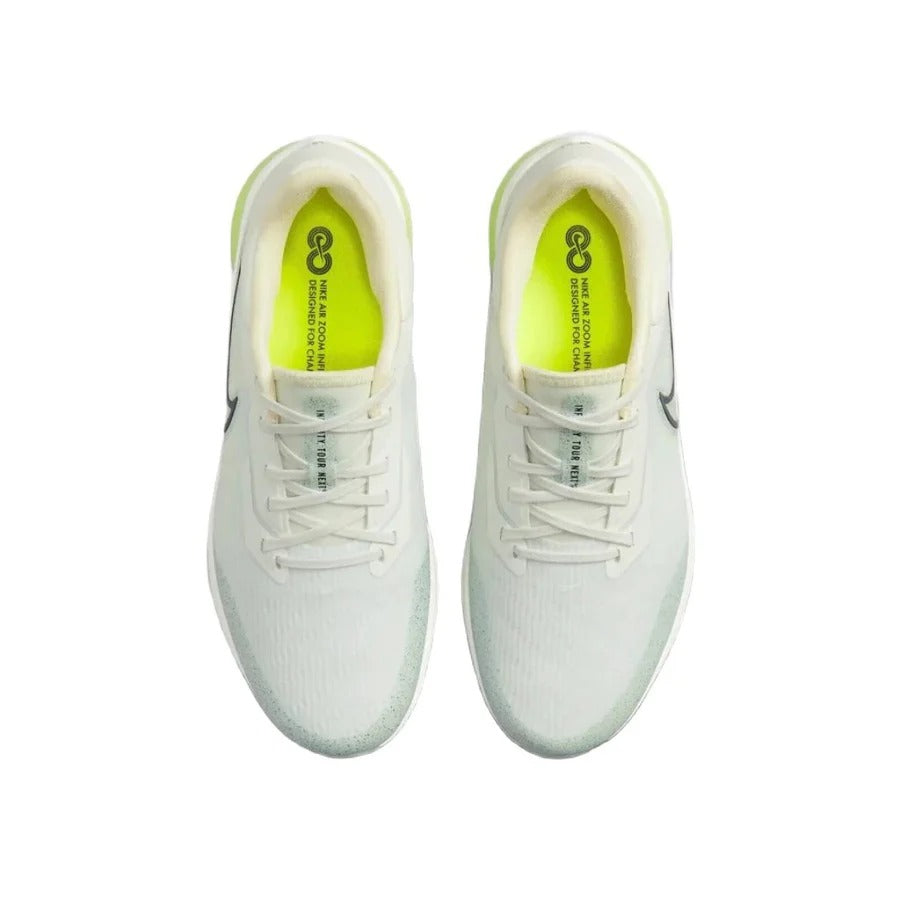 Nike Air Zoom Infinity Tour NEXT% Golf Shoes - White/Green