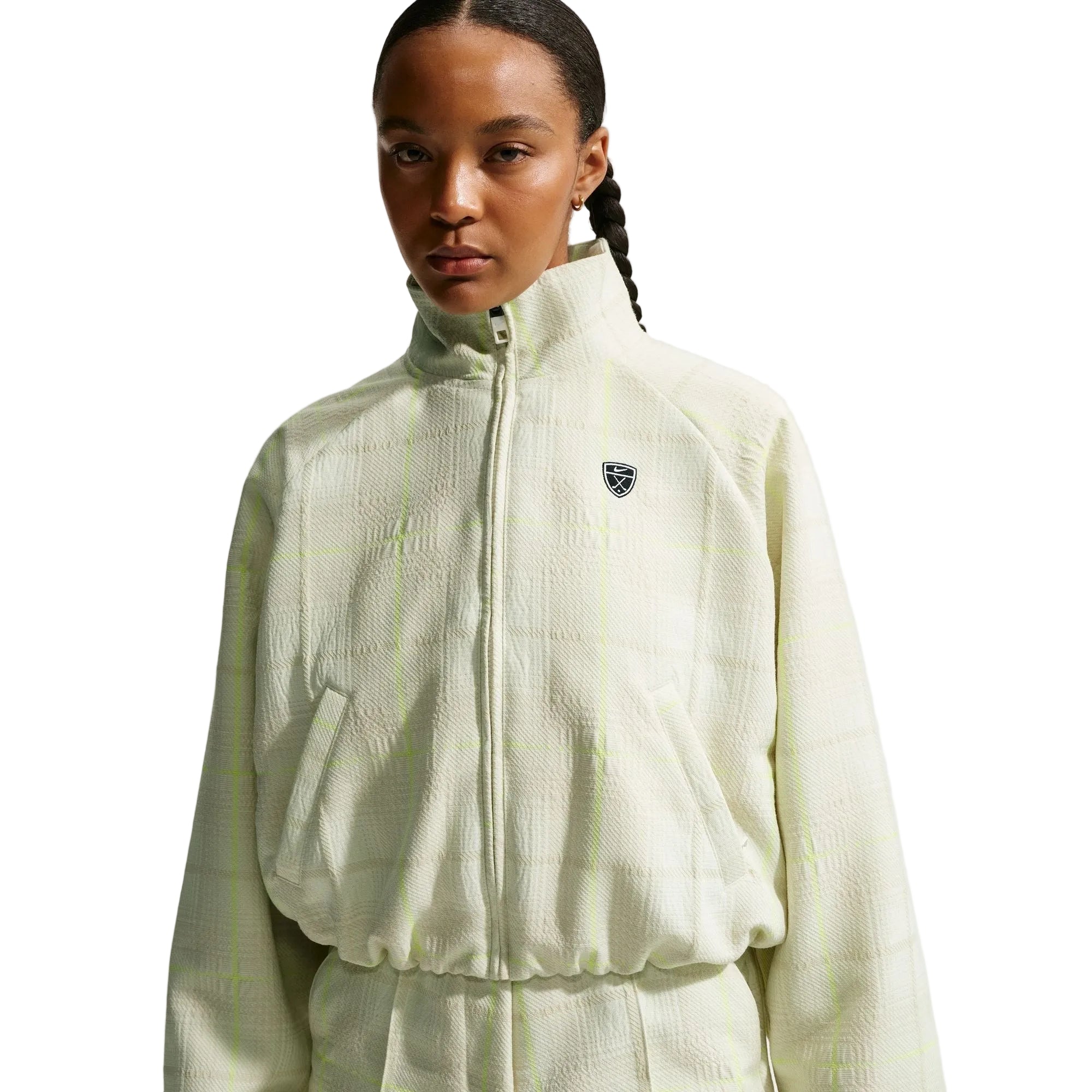 Nike Ladies Tartan Golf Jacket