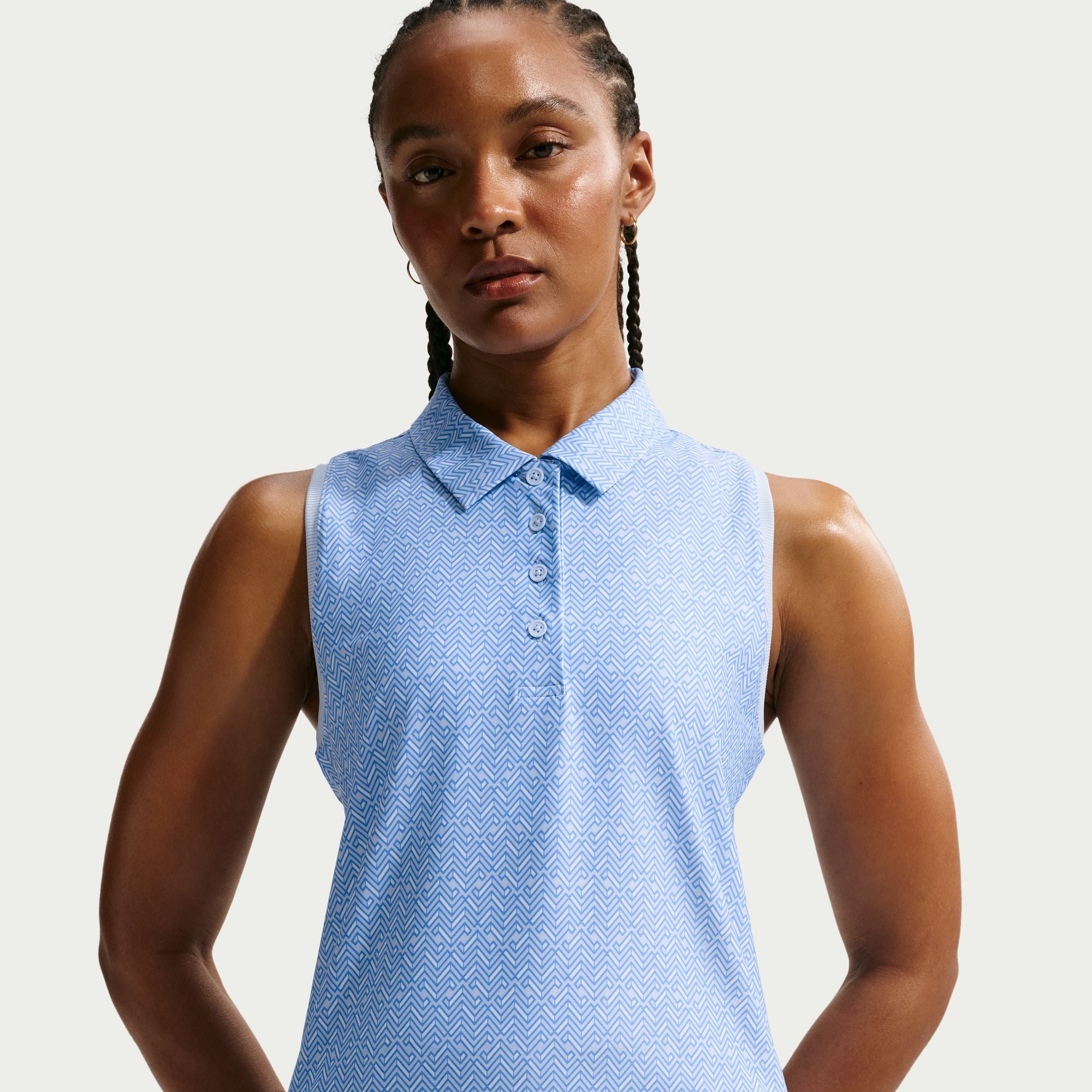 Nike Ladies Dri-FIT Victory Sleeveless Golf Polo