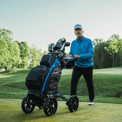 Bag Boy Quad Pro 4-Wheel Golf Push Cart