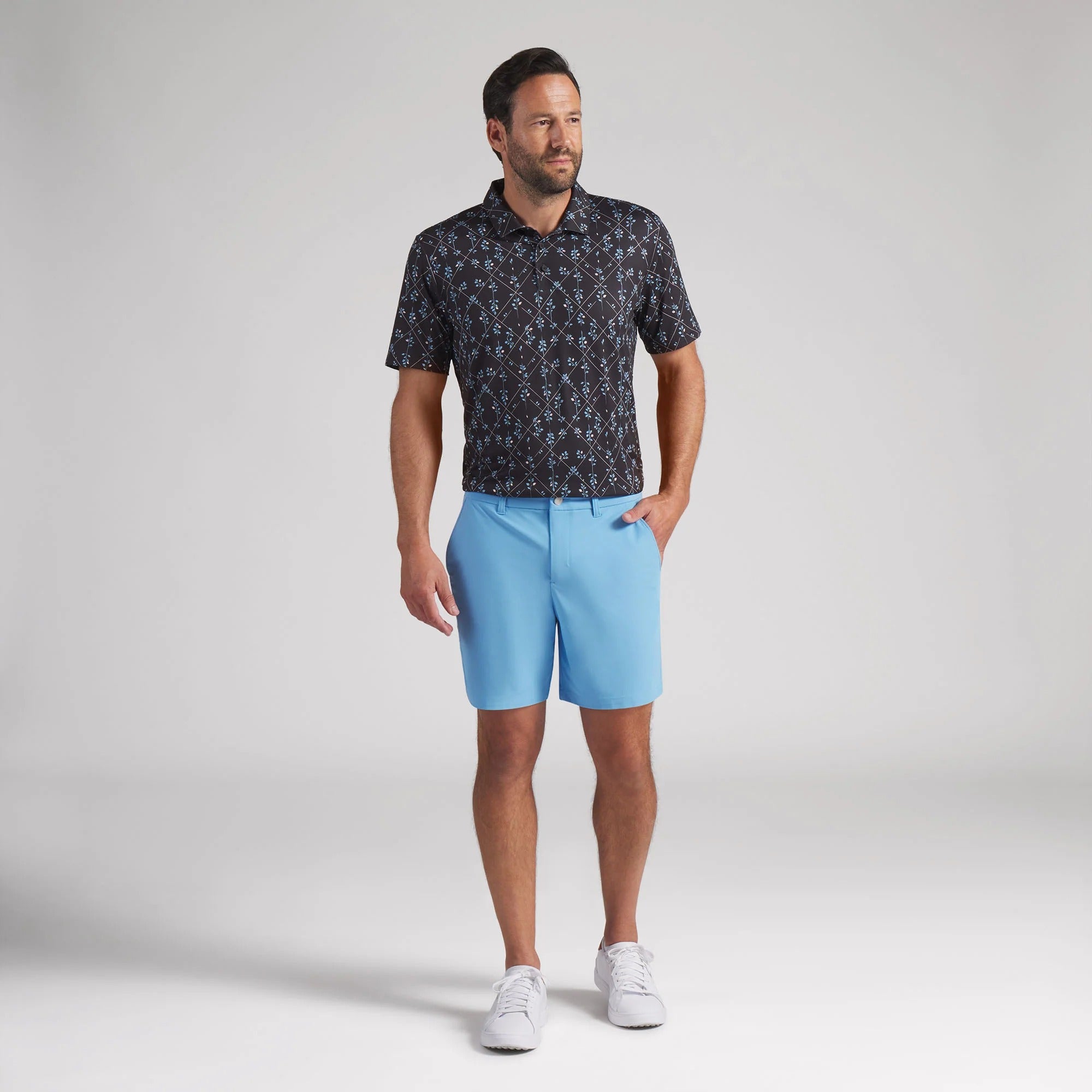 Puma 101 Premier 7" Golf Shorts - Blue