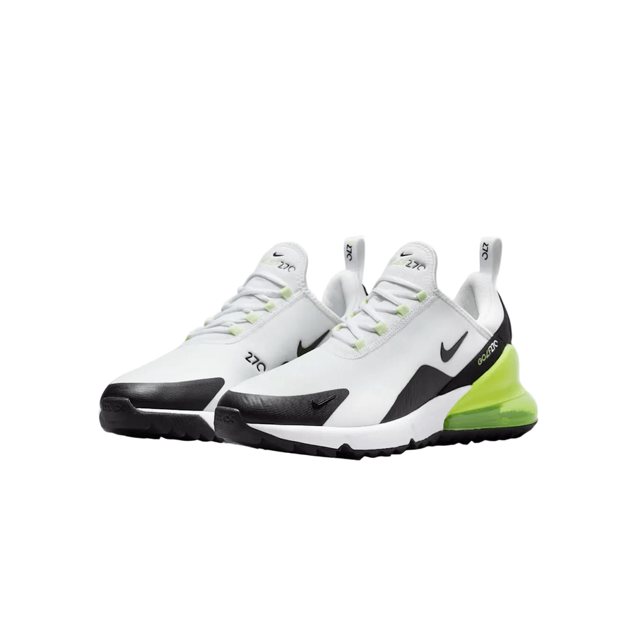 Chaussures de golf Nike Air Max 270 G sans crampons - blanches