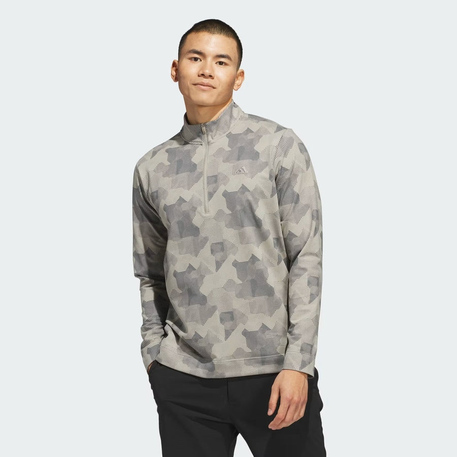 Adidas Go-To Printed Quarter Zip Pullover