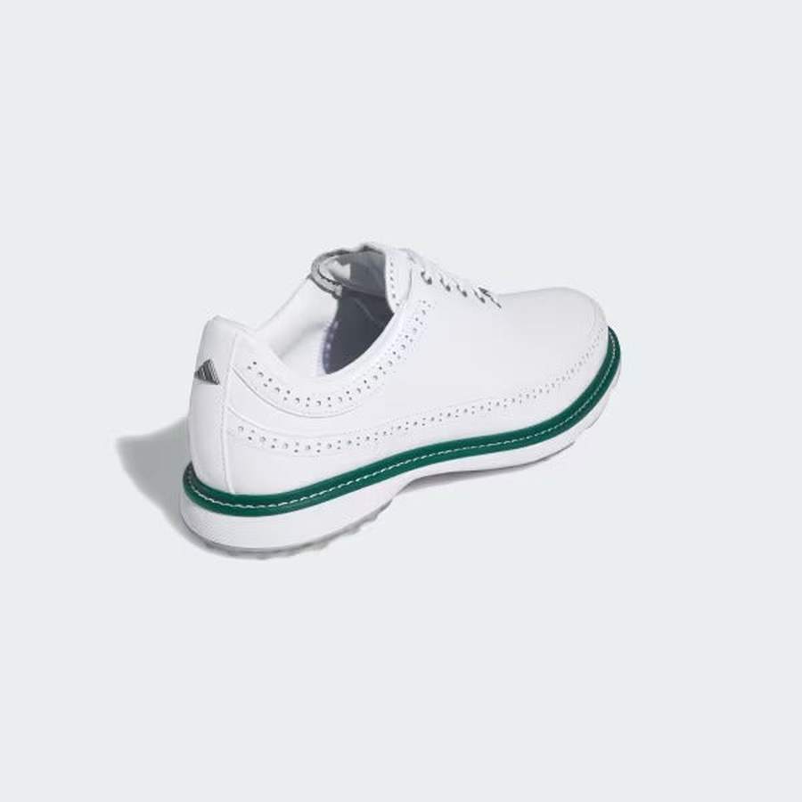 Adidas Unisex MC80 Spikeless Golf Shoes - White/Green