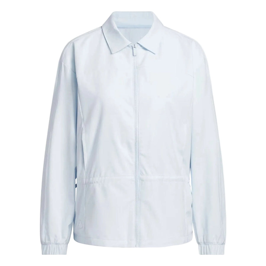 Adidas Ladies Ultimate365+ Grid Full-Zip Golf Jacket - Blue