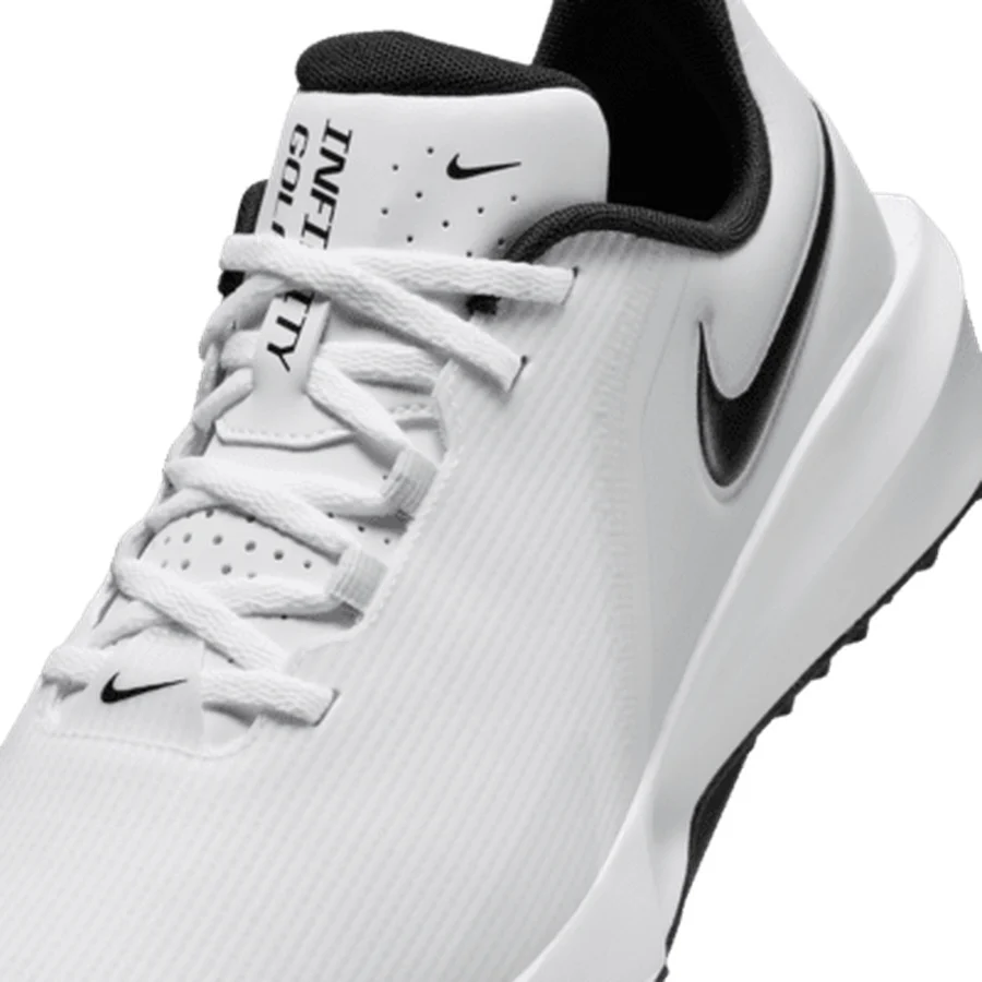 Nike Infinity G NN Spikeless Golf Shoes - White/Black