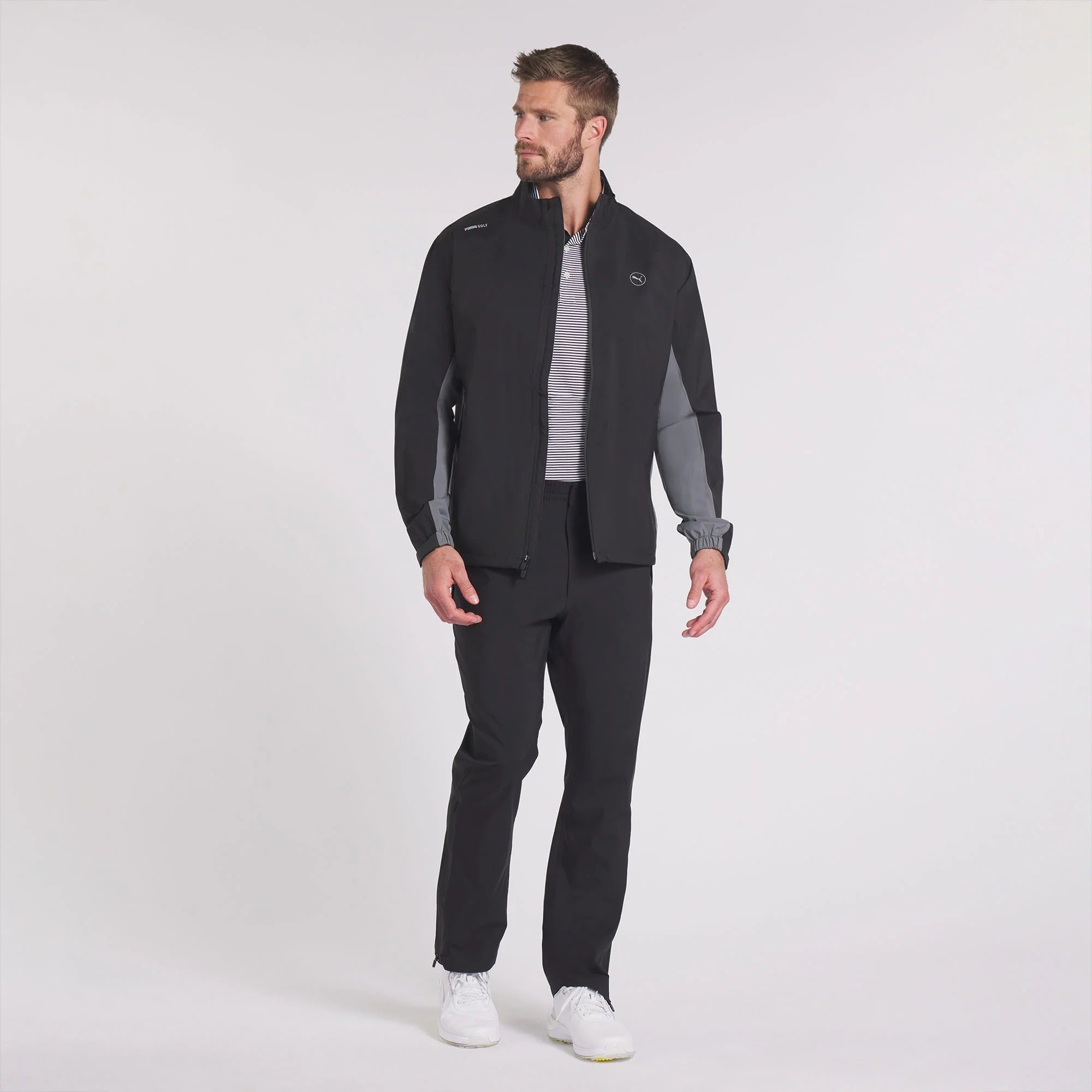 Puma DRYLBL Rain Golf Jacket - Black