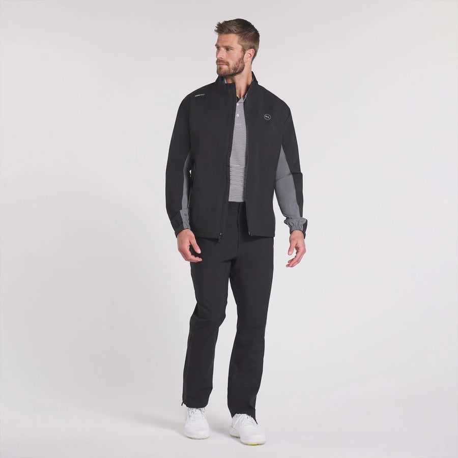 Puma DRYLBL Veste de golf imperméable - Noir
