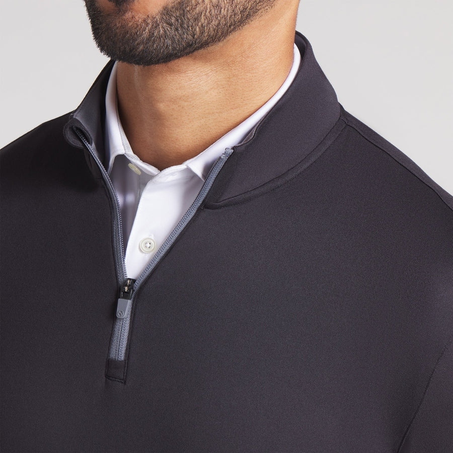 Puma Pure 2.0 1/4 Zip Golf Pullover - Black