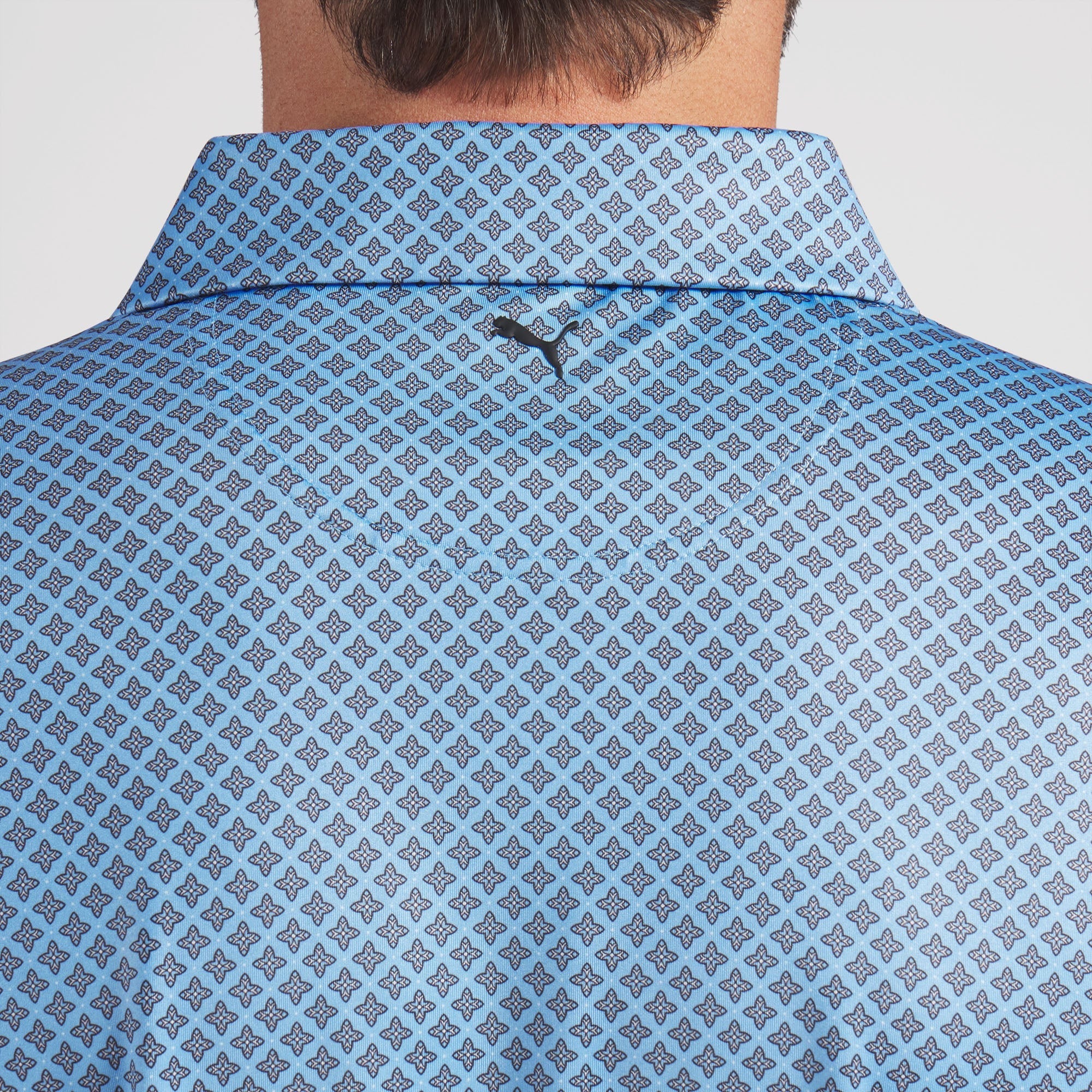 Puma MATTR Clover BN Golf Polo - Blue