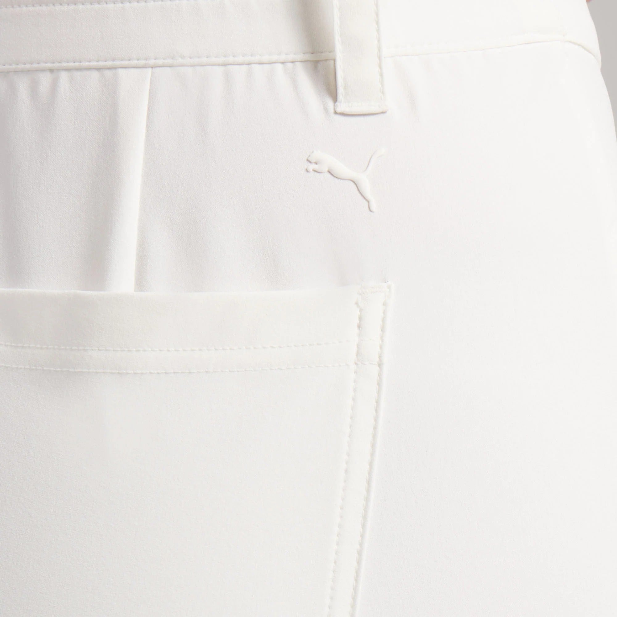 Puma Ladies Avant 6" Golf Shorts - White