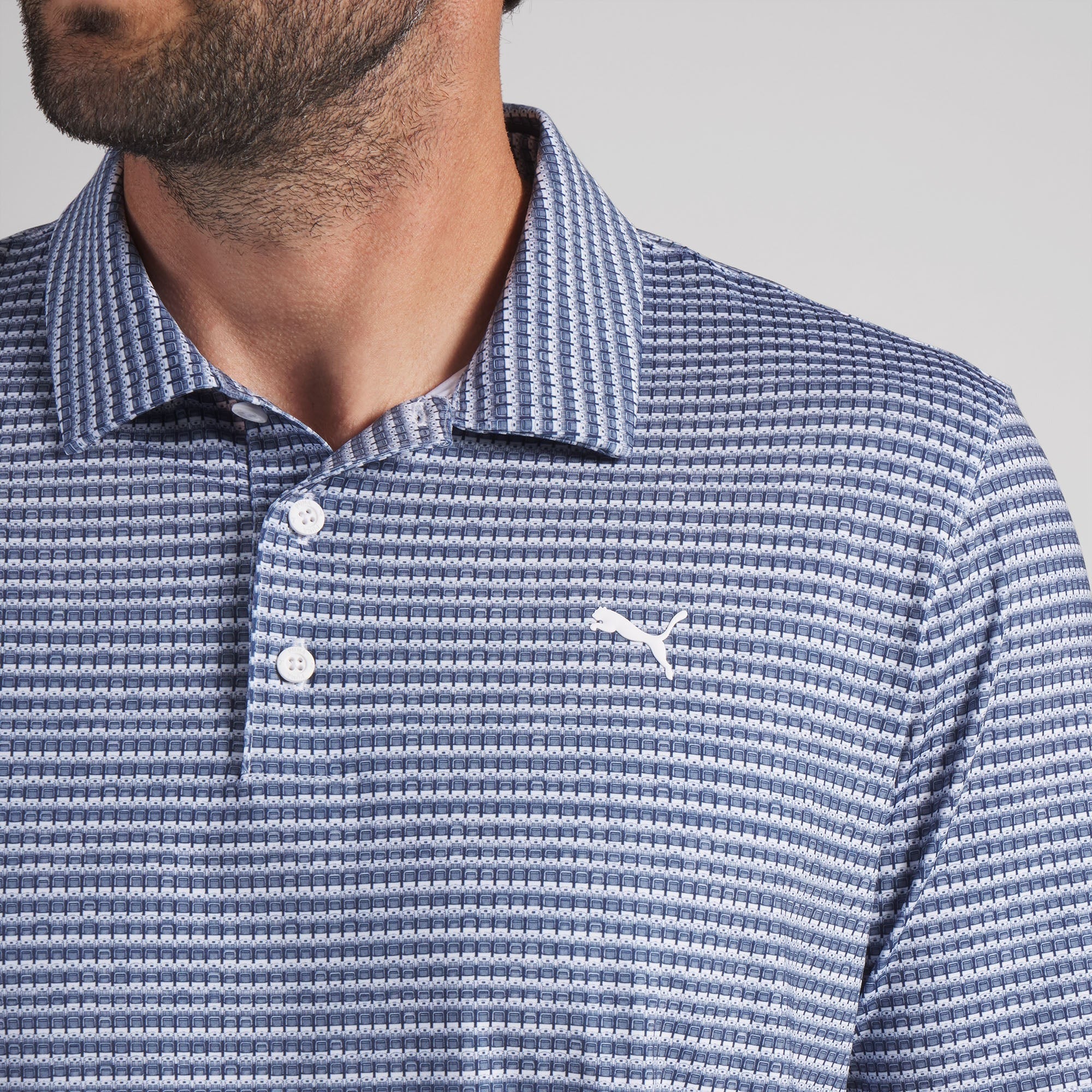 Puma MATTR Stadium LC Golf Polo - Navy
