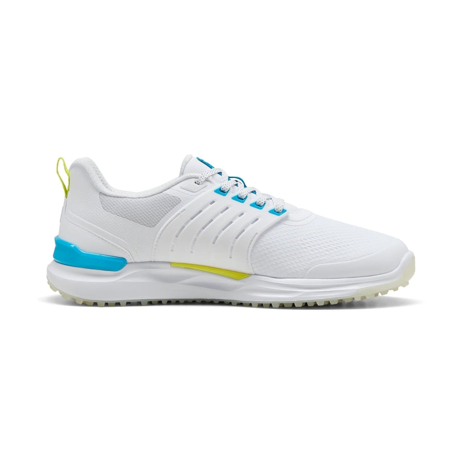 Puma Ignite Elevate 2 Spikeless Golf Shoes - White/Blue