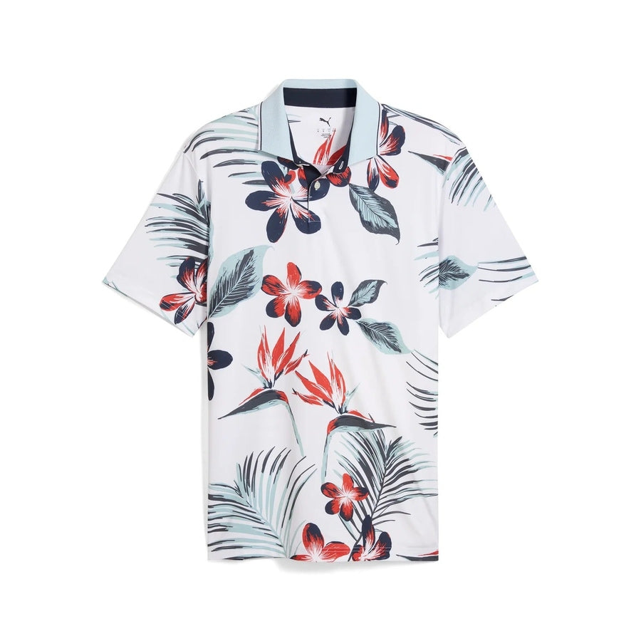 Puma Golf MATTR Luau Polo - White