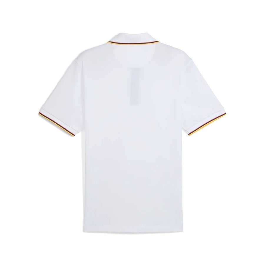 Puma X PTC Tipped Golf Polo - White