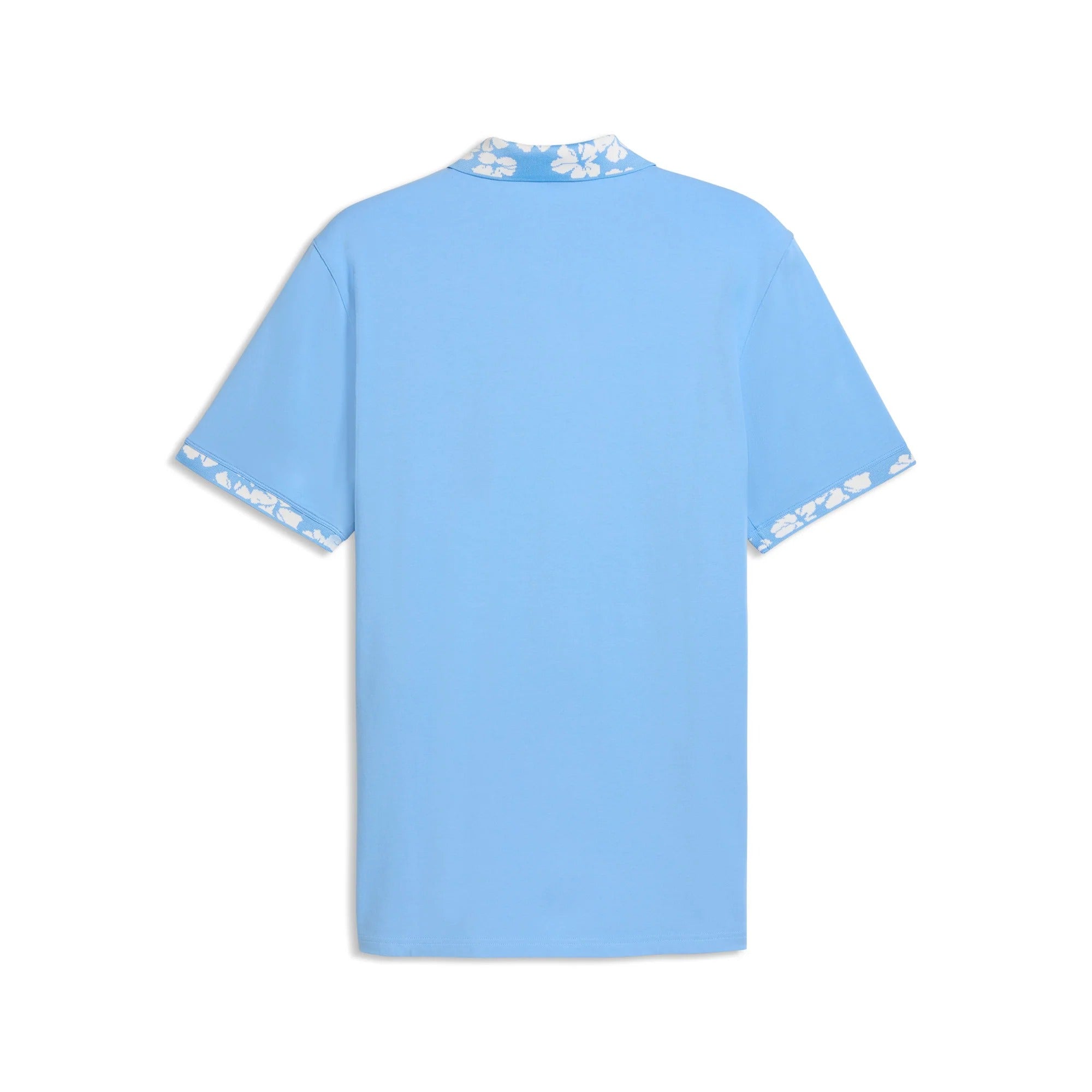 Puma Modalon Floral Rib LC Golf Polo - Blue